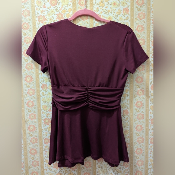 NWT Michael F. Formal Blouse Sz M - Picture 3 of 7